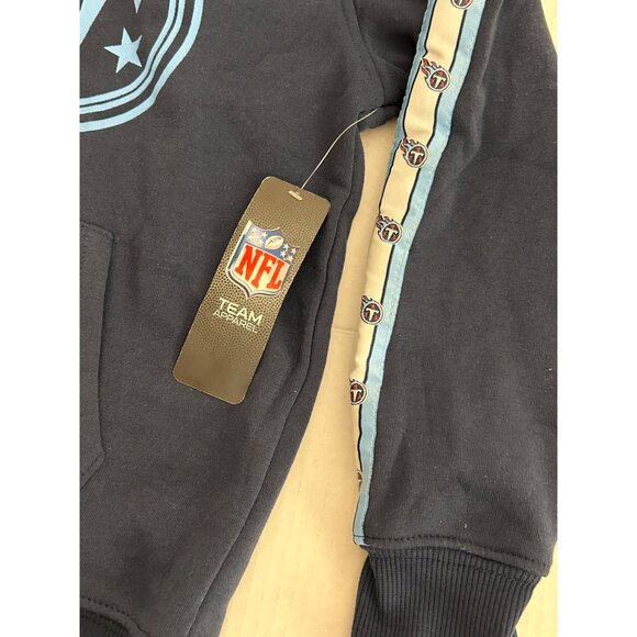 Tennessee Titans Youth 18 20 Hoodie Blue Sweatshirt NFL Football Boys Logo New - Picture 6 of 7